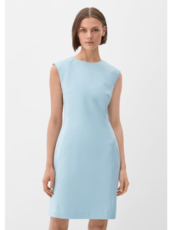 

Короткое платье s.Oliver BLACK LABEL Kleid kurz, синий