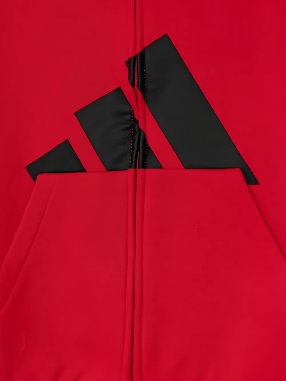 Спортивный костюм с логотипом Adidas Kids, красный — фото 4