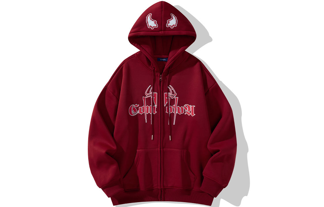 

Свитшот унисекс COMOWA, White Red