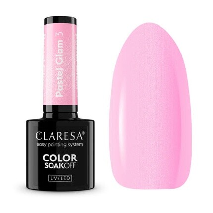 

CLARESA Гибридный лак для ногтей PASTEL GLAM 5 г