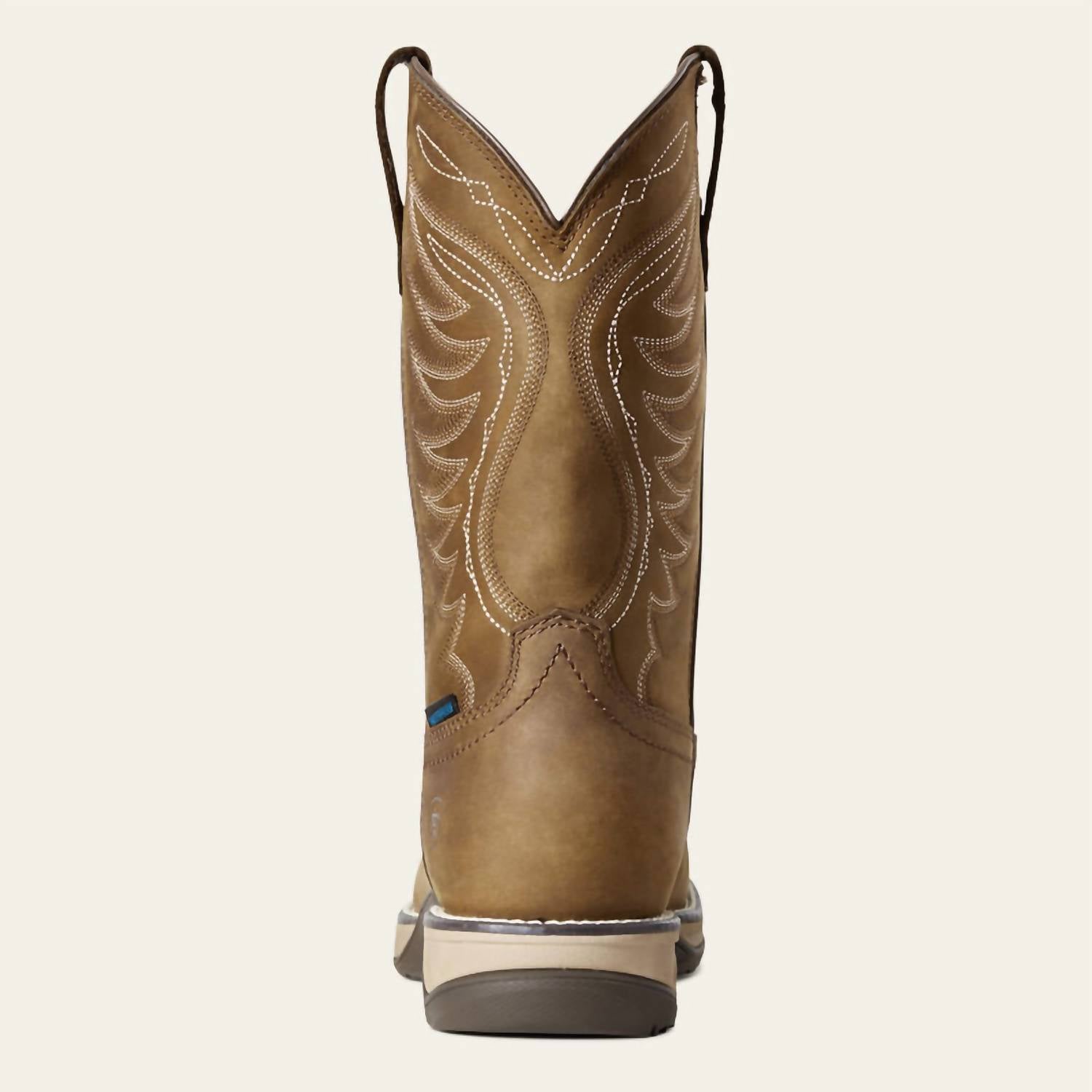 Женские ковбойские сапоги ARIAT Anthem водонепроницаемые кожаные, коричневый — фото 3