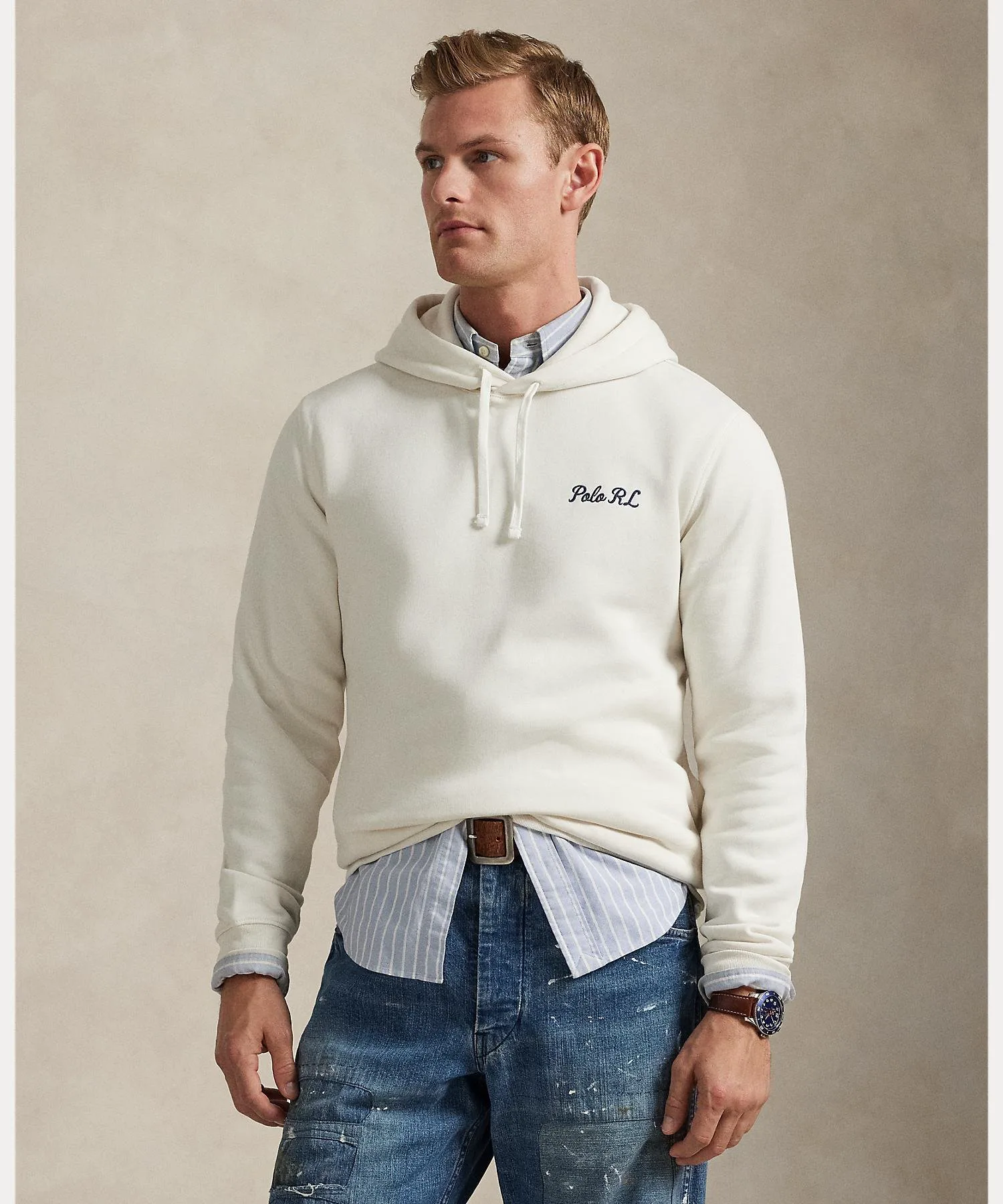 Толстовка Polo Bear из флиса Polo Ralph Lauren, 100 White — фото 2