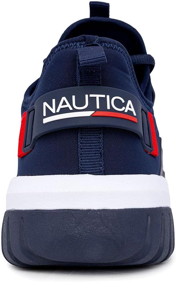 Мужские кроссовки Nautica: спортивные, удобные, повседневные обувь на шнуровке для ходьбы, белый — фото 3