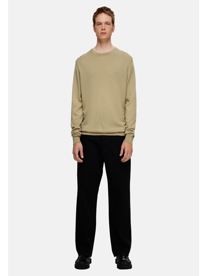 

SELECTED HOMME Лонгслив с длинными рукавами "Ray" коричневого цвета