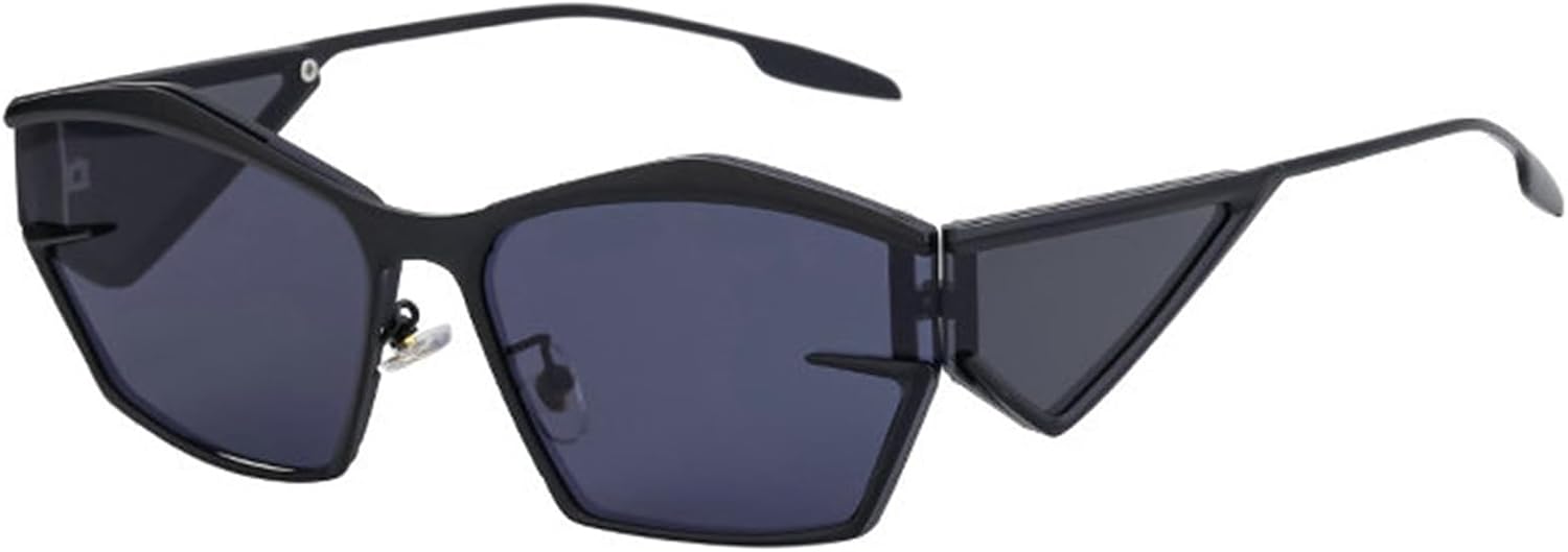 

Солнцезащитные очки Helena Y2K прямоугольной формы для женщин и мужчин, 2024 год, роскошная металлическая оправа, нестандартная прямоугольная форма, солнцезащитные очки для женщин в стиле панк, C4