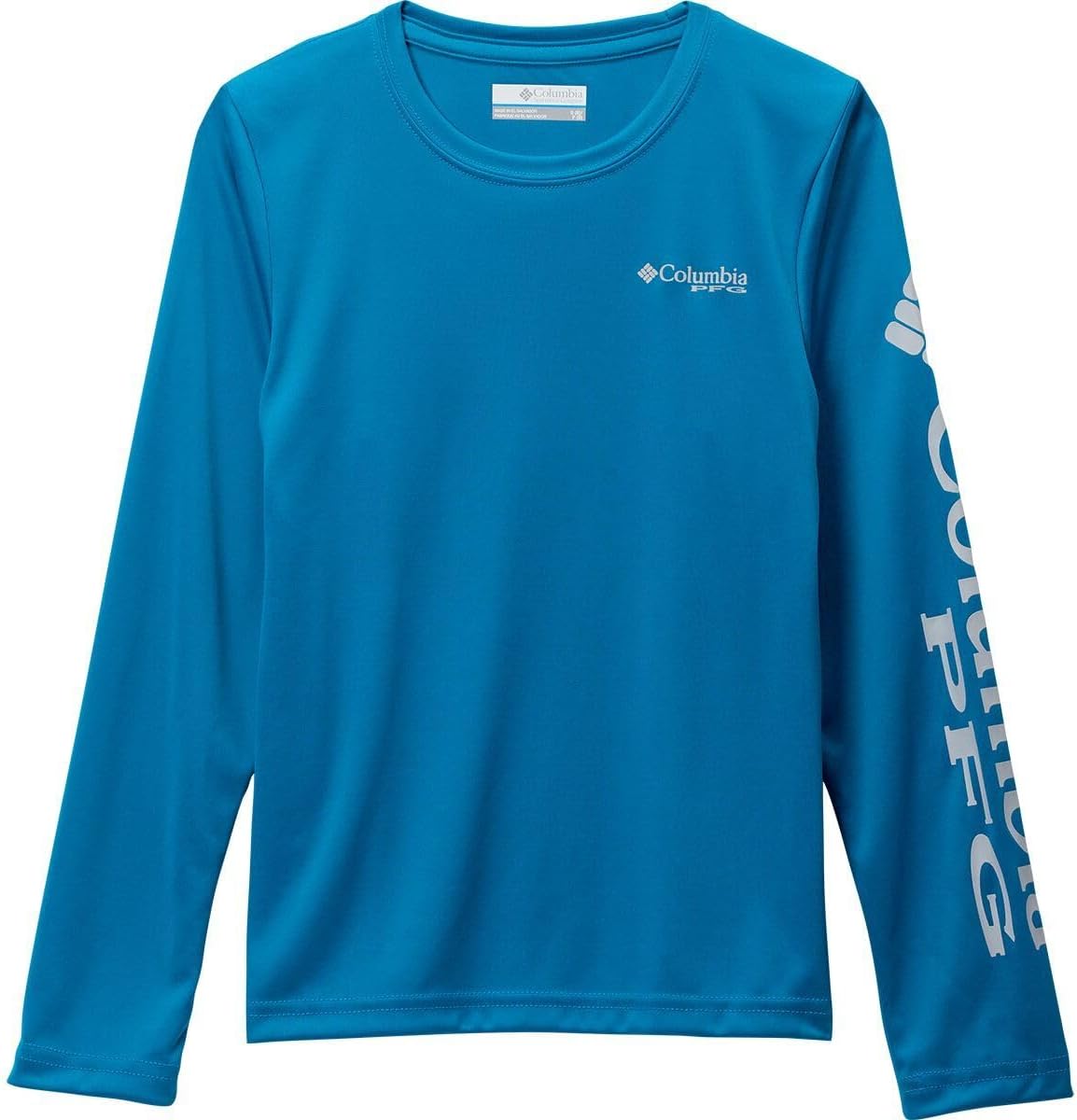 

Футболка с длинным рукавом для мальчиков Columbia Terminal Tackle, Blue Echo/Cool Grey Logo