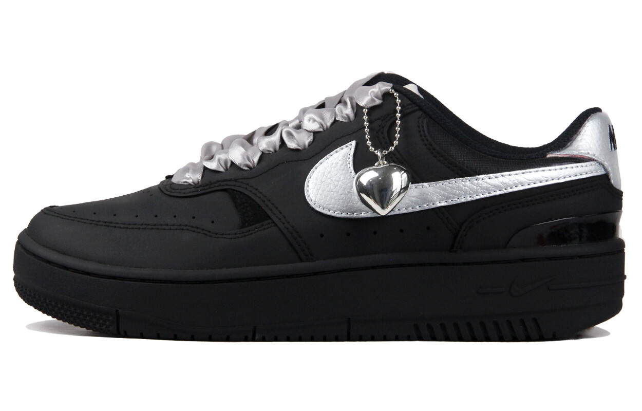 

Кроссовки Nike Gamma Force Skateboarding Shoes Women's Low-top Black/silver, черный/серебряный