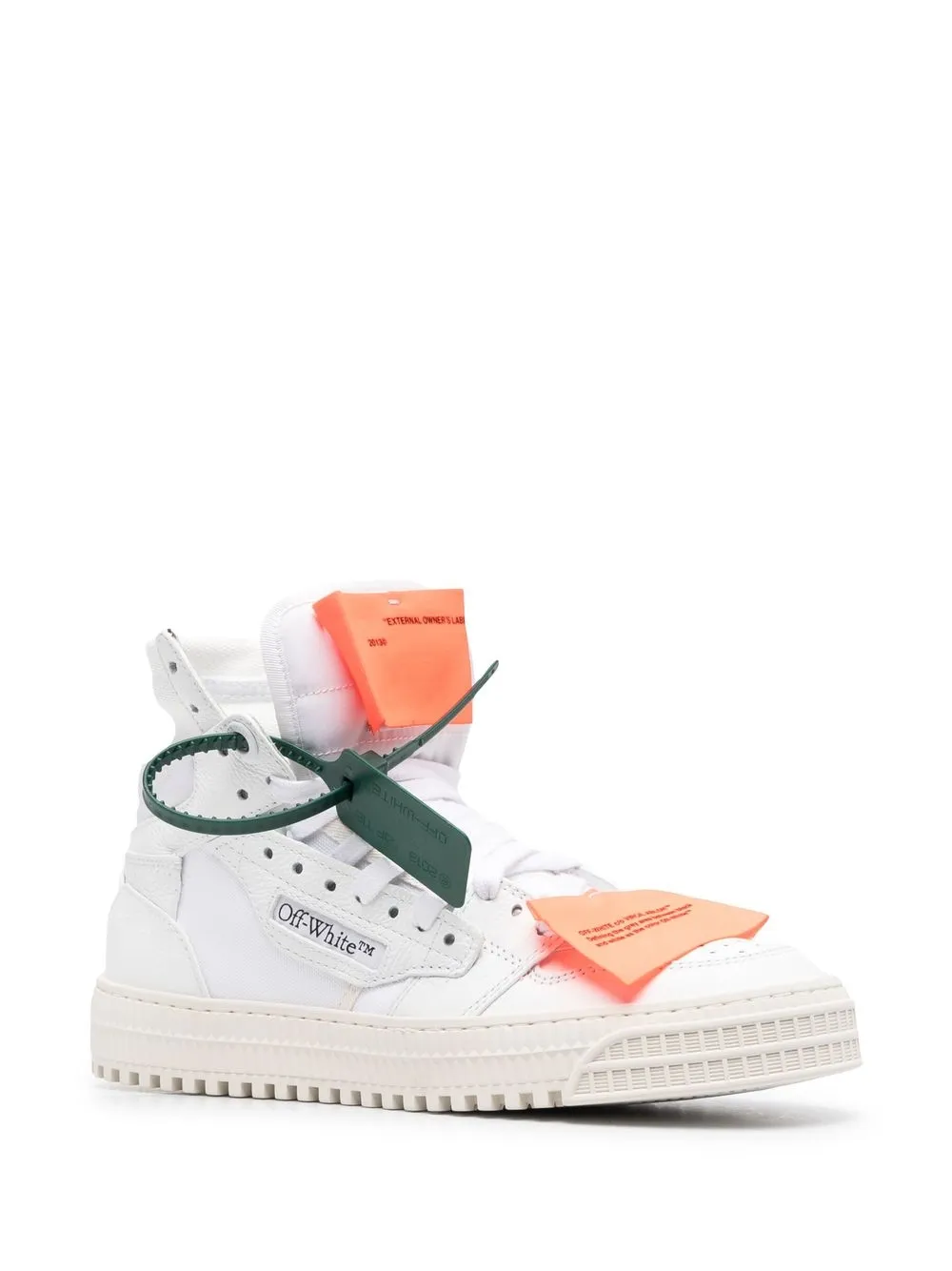 Высокие кеды 3.0 Off Court OFF-WHITE, белый — фото 2
