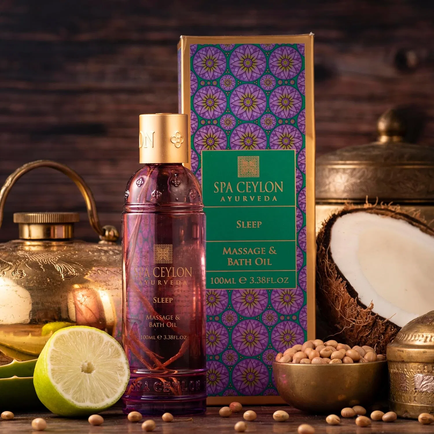 Масло для массажа и ванны Spaceon Official Sleep SPA CEYLON 100 мл