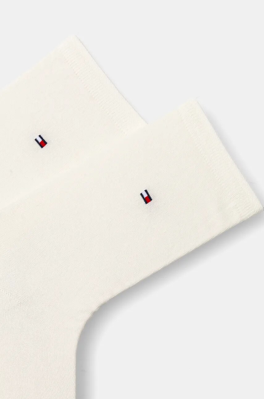 Носки из шелковой смеси Tommy Hilfiger, бежевый — фото 3