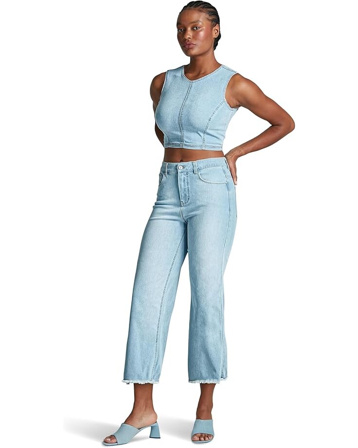 

Джинсы Commando Denim Five-Pocket Wide Leg, цвет Washed Indigo