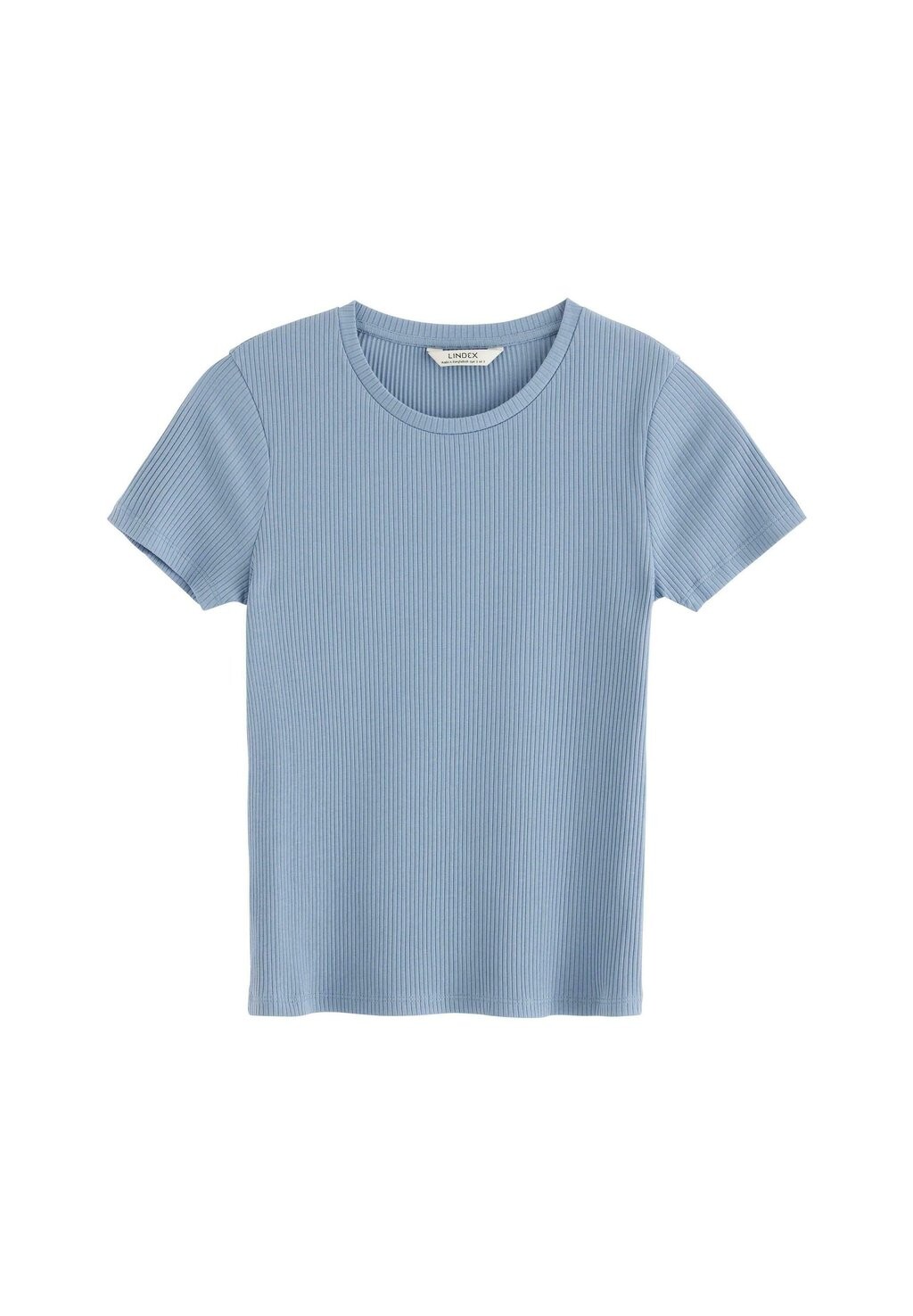 

Базовая футболка SHORT SLEEVE Lindex, светло-голубой
