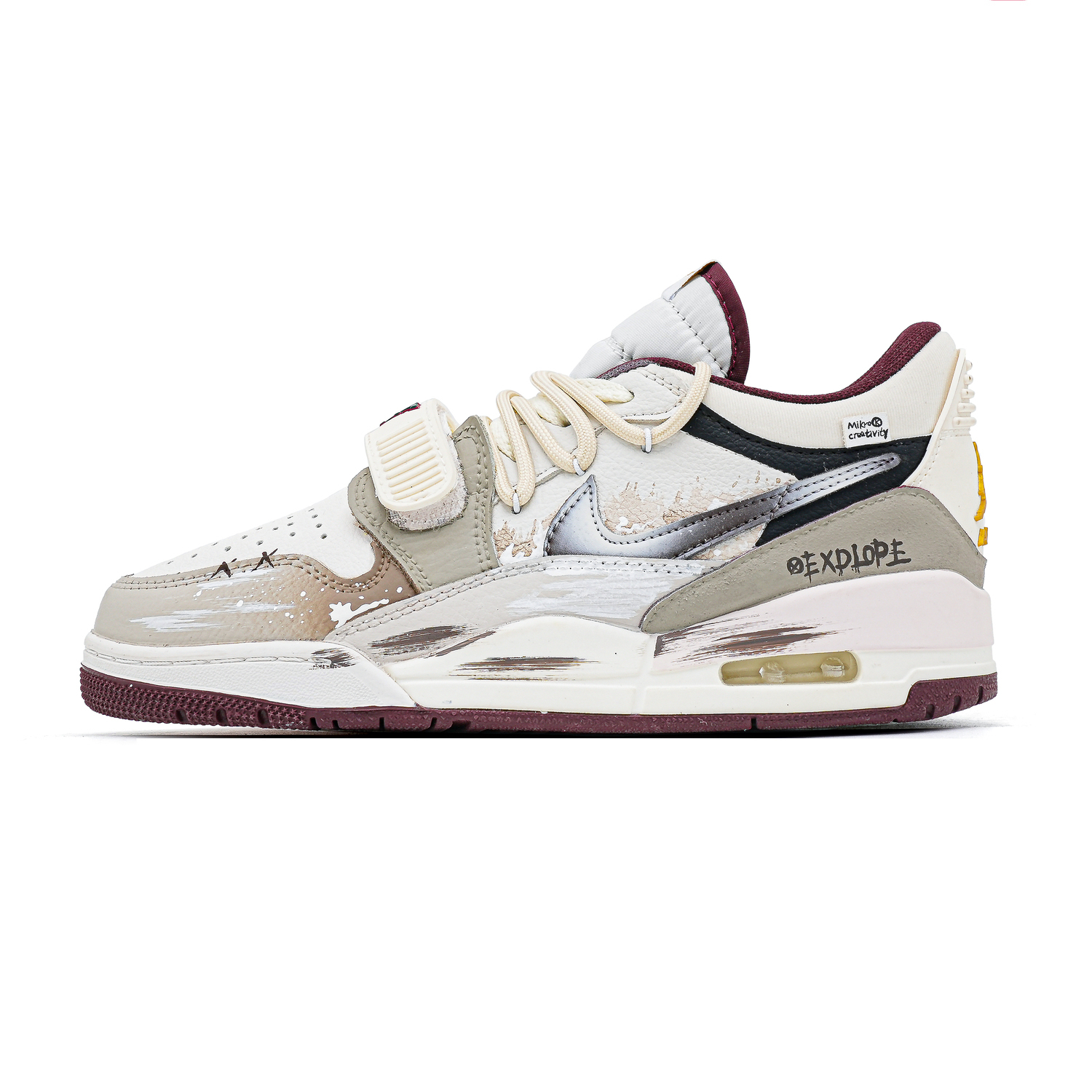 

Jordan Леггиси 312 дикий исследование устойчивый к истиранию низкие кеды винтажные баскетбольные кроссовки мужские white red