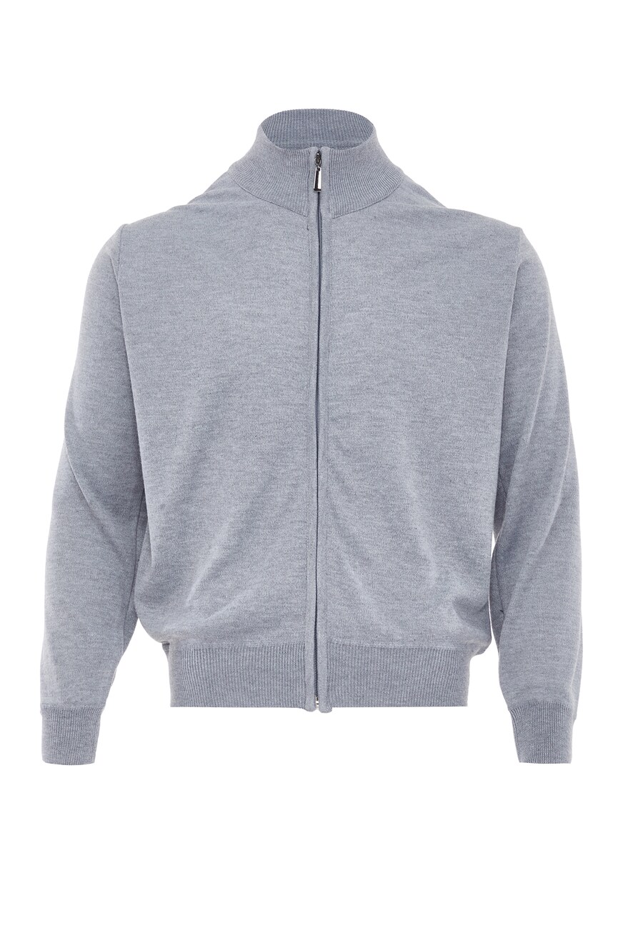 

Вязаный кардиган NAEMI Knit Cardigan, пятнистый серый