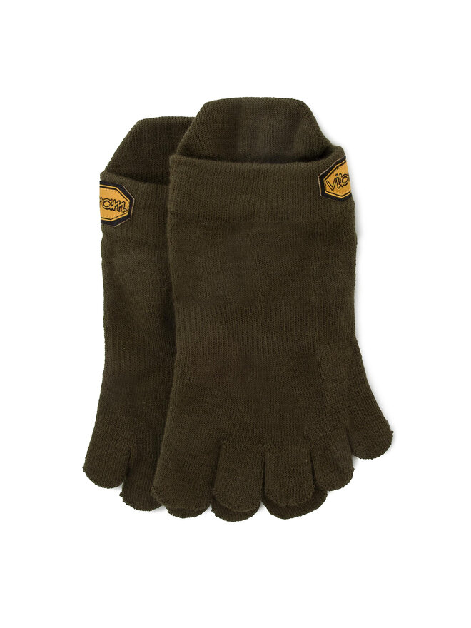 

Короткие носки Vibram Fivefingers Athletic No Show S18N01, зеленый