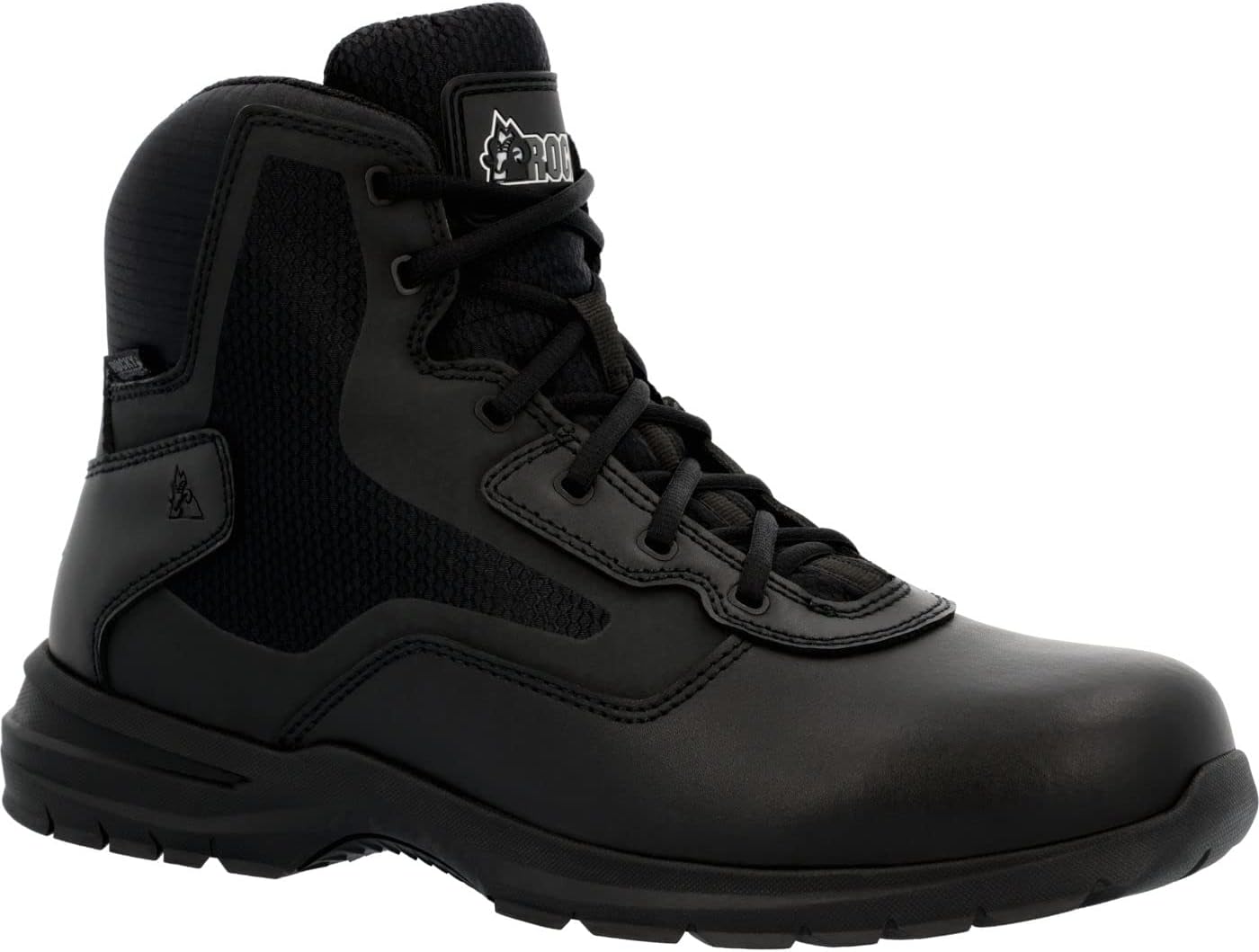 

Ботинки ROCKY Cadet 6 с черной боковой молнией для госслужбы