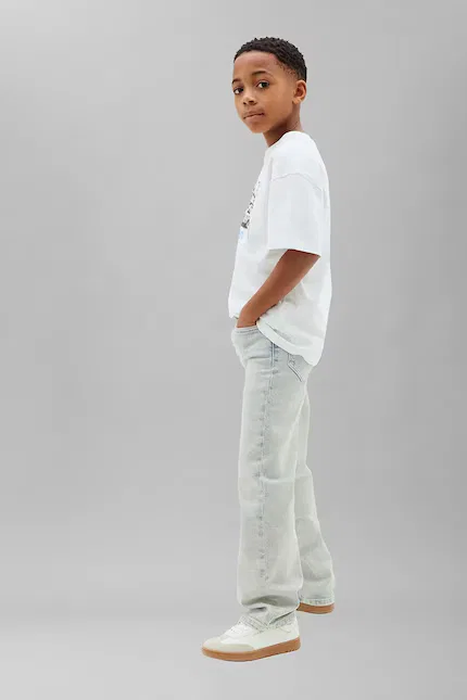 Футболка детская Calvin Klein Jeans, белый — фото 4