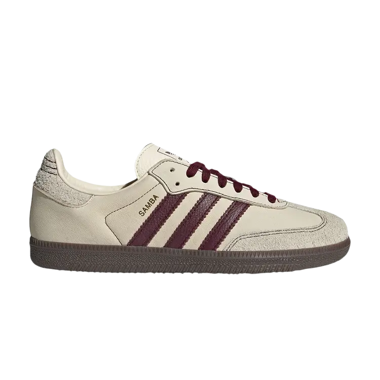 Кроссовки Wmns Samba OG, цвет Wonder White Maroon