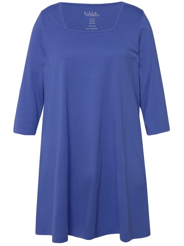 

Футболка Ulla Popken Longshirt, цвет blau lila