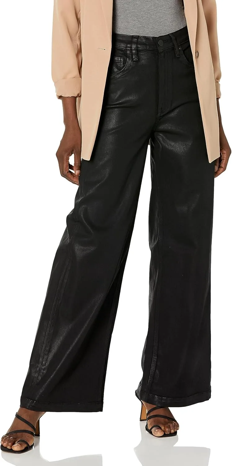 

Hudson Womens James High Rise Wide Leg Jean