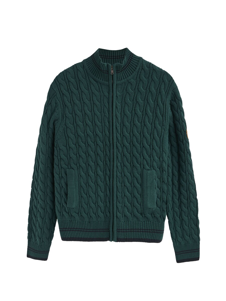 

Вязаный кардиган Polo Club, темно-зеленый