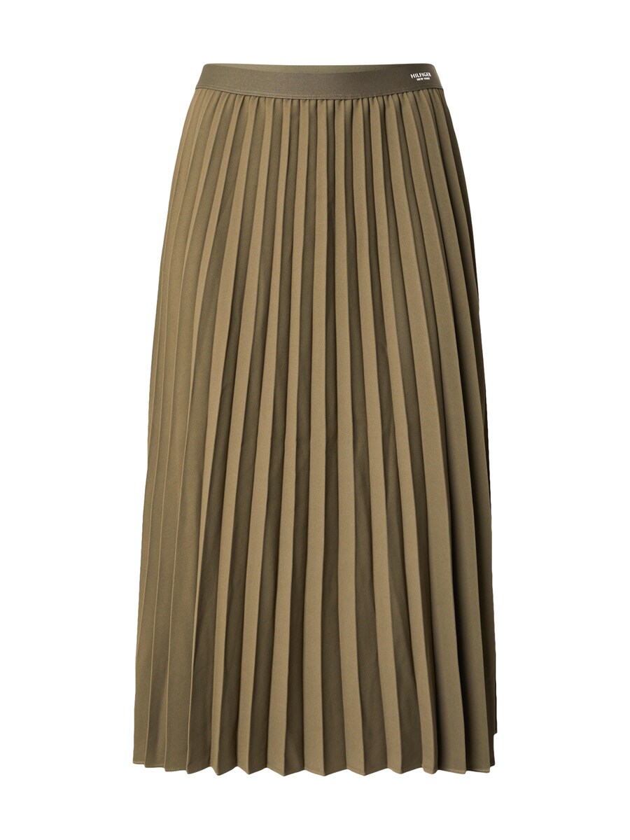 

Юбка миди TOMMY HILFIGER Skirt, оливковый