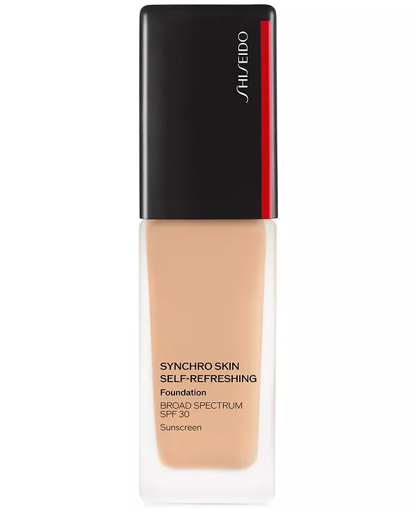 Синхронизирующийся тональный крем с эффектом самоосвежения SPF 30 Shiseido, 250 sand