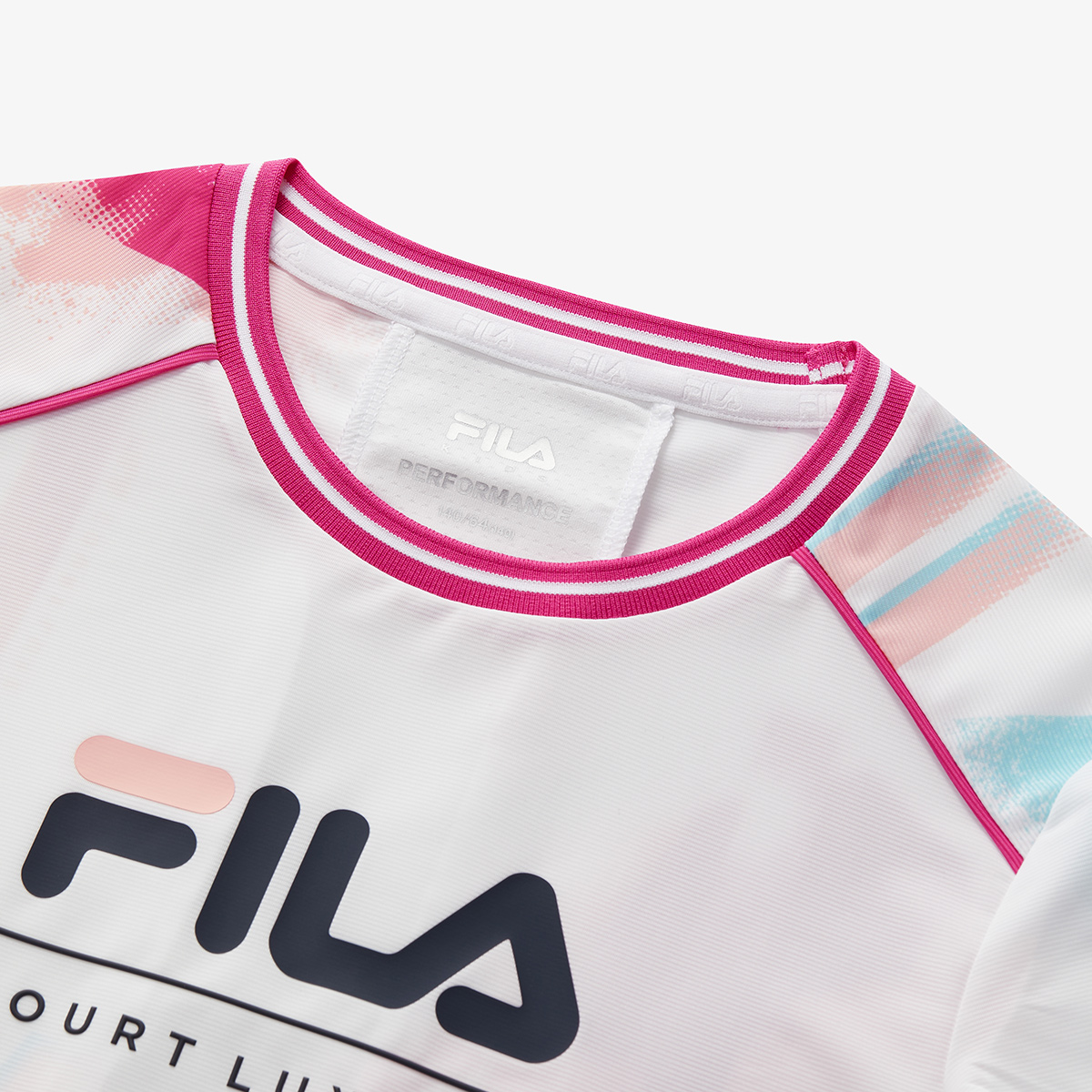 Футболка с принтом для подростков FILA KIDS, мультиколор — фото 4