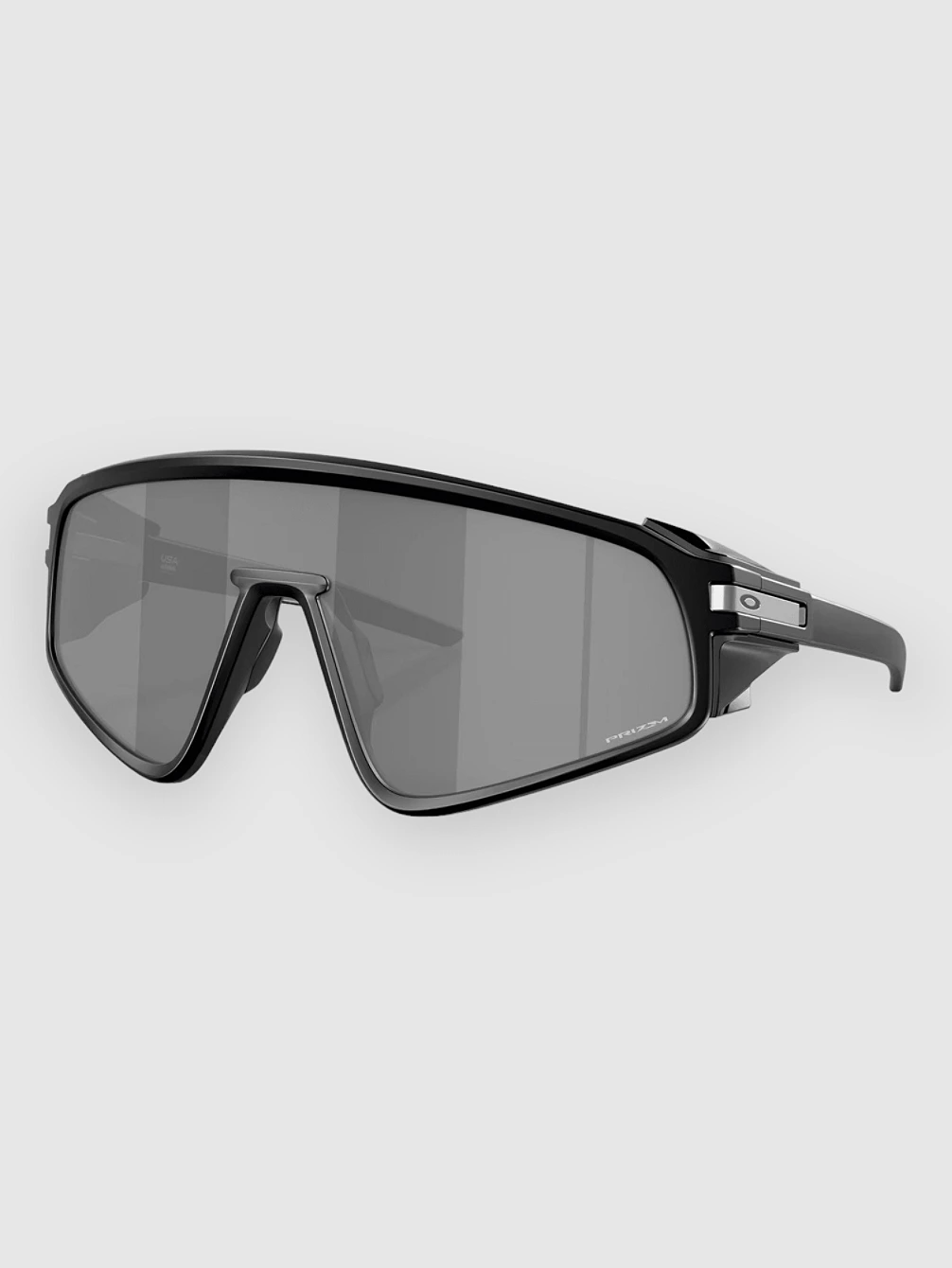 

Матовые черные солнцезащитные очки с защелкой Oakley, черный