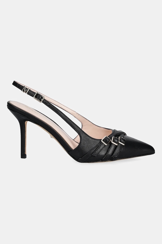 Кожаные туфли-лодочки SLING BACK BUCKLE S Guess, черный — фото 2