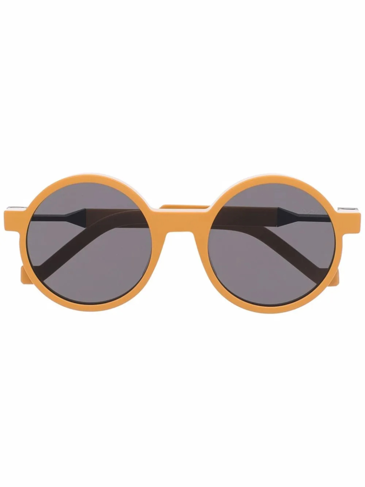 

VAVA Eyewear солнцезащитные очки в круглой оправе, желтый