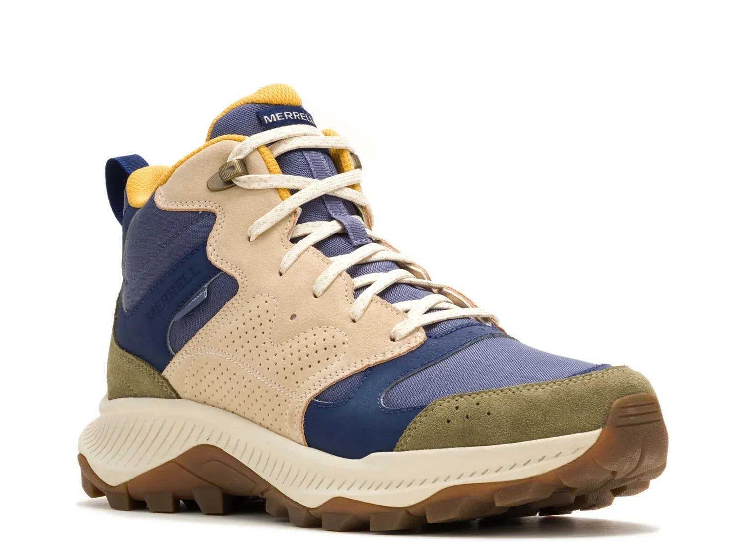 

Водонепроницаемые походные ботинки Merrell Tempo Sol — мужские, синие