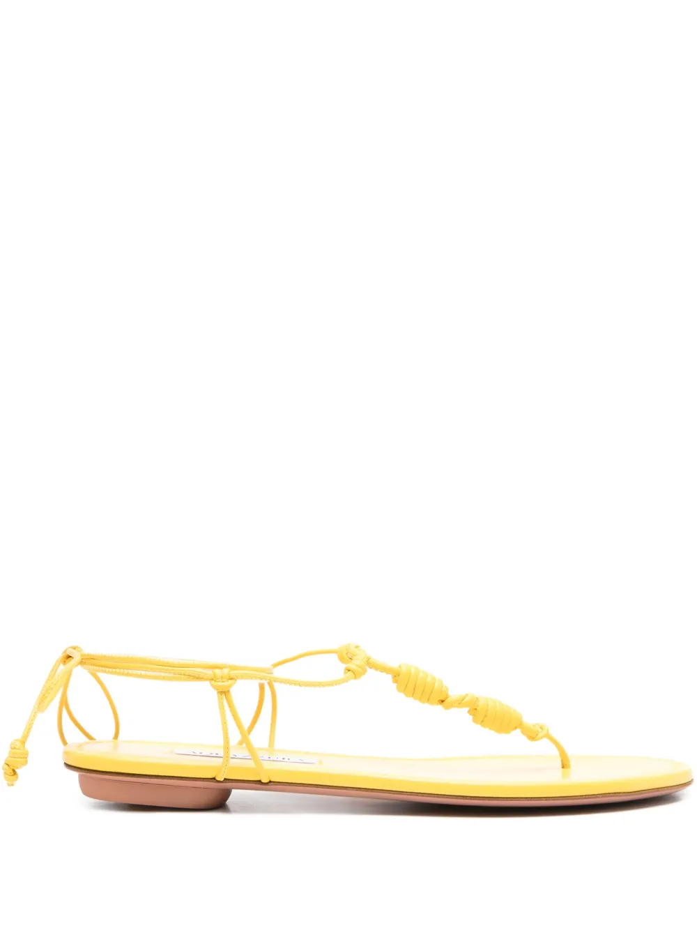 Сандалии Oaxaca Aquazzura, желтый