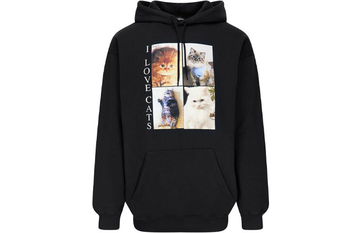 

Balenciaga Мужская толстовка, цвет Black, Черный, Balenciaga Мужская толстовка, цвет Black