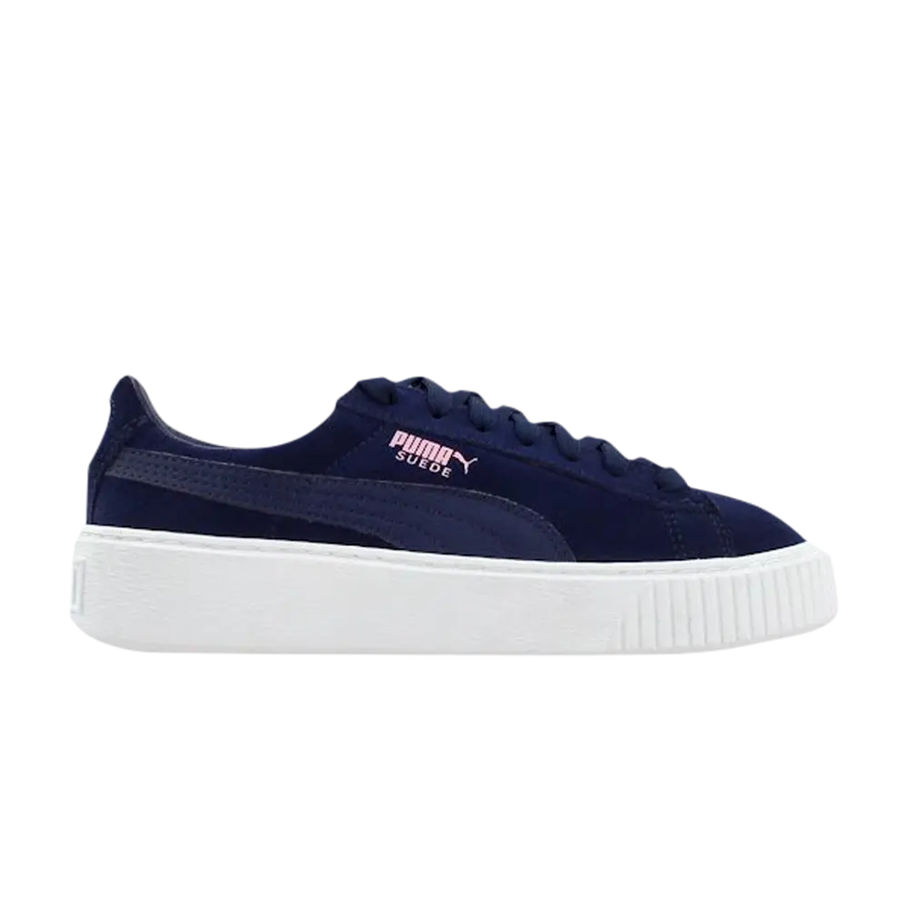 

Кроссовки Suede Platform Jr Puma, синий
