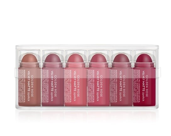 

Мини-набор помад Golden Rose, Velvet Matte Lipstick