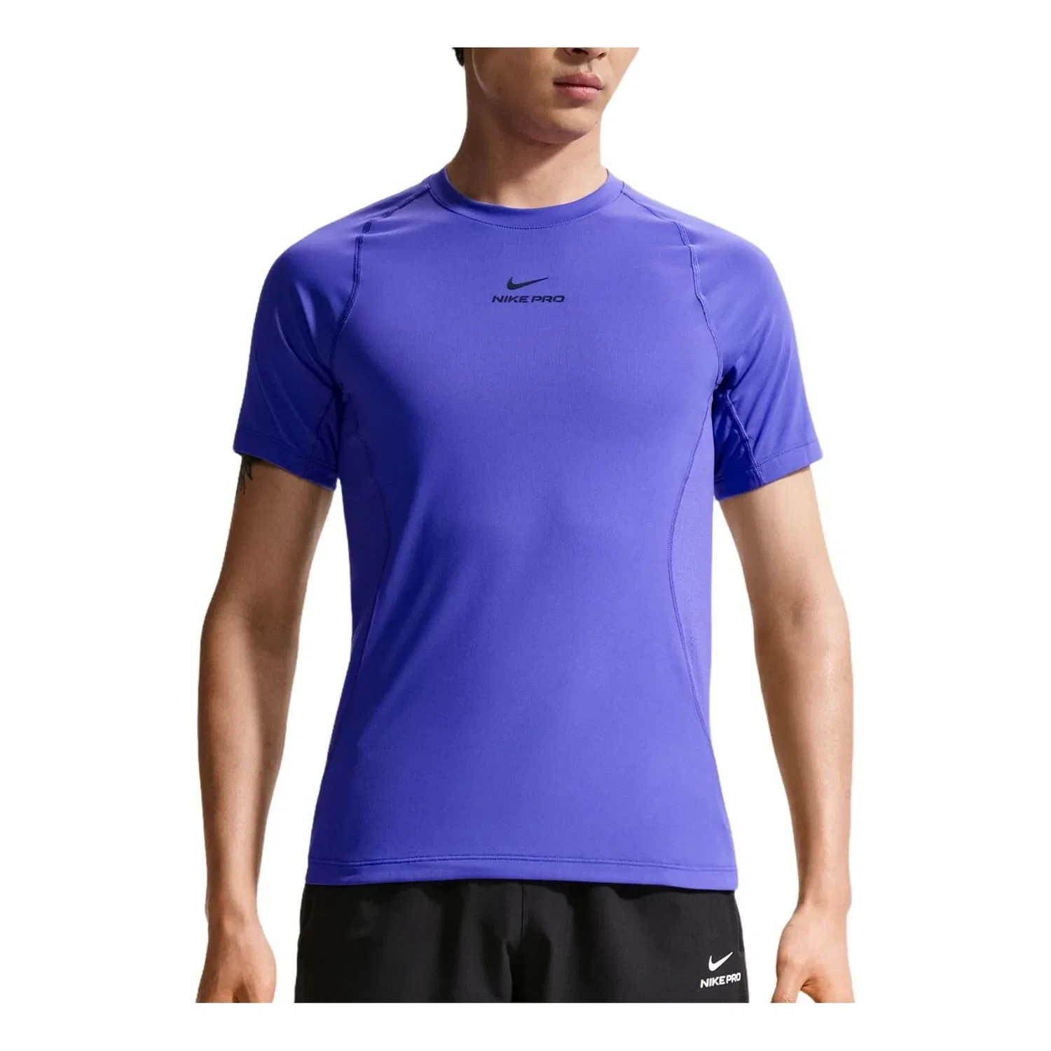 Футболка Nike Pro Training Dri-FIT 'Persian Violet Black' HV0410-510, фиолетовый