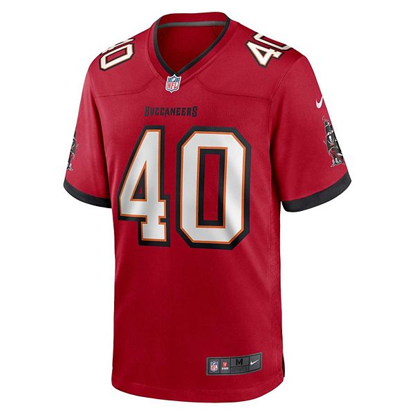 Майка игрока Майка Алстотта Tampa Bay Buccaneers красная Nike — фото 3
