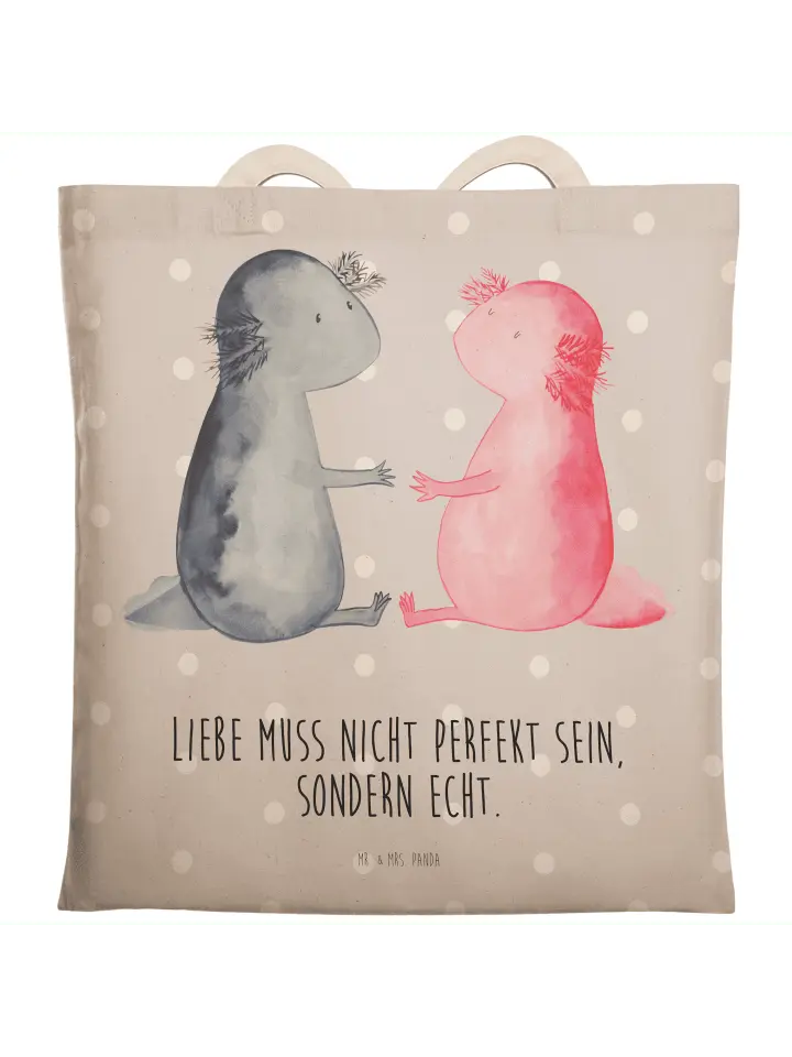 

Шоппер Mr. & Mrs. Panda, серый пастельный