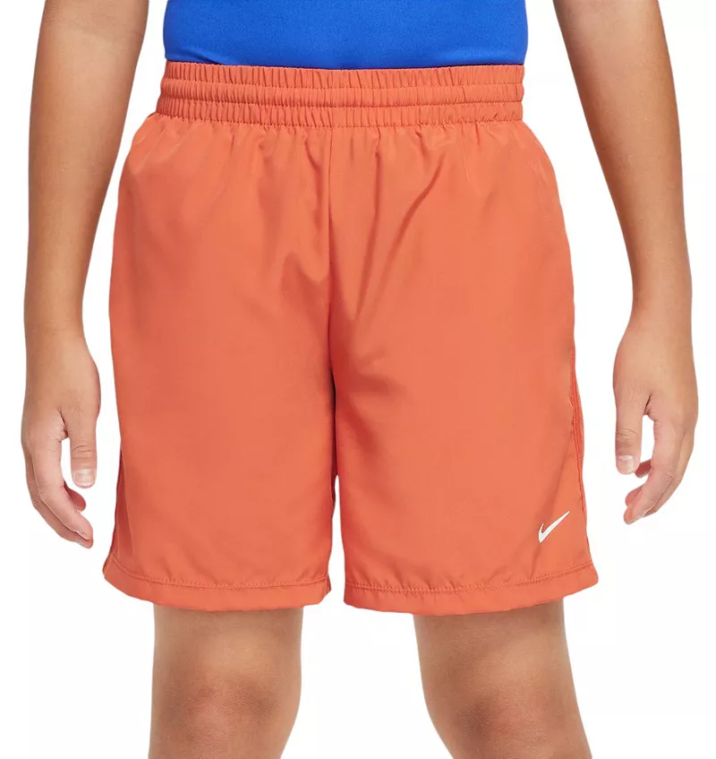 

Детские шорты из разноцветной ткани Nike Dri-FIT, цвет Vintage Coral