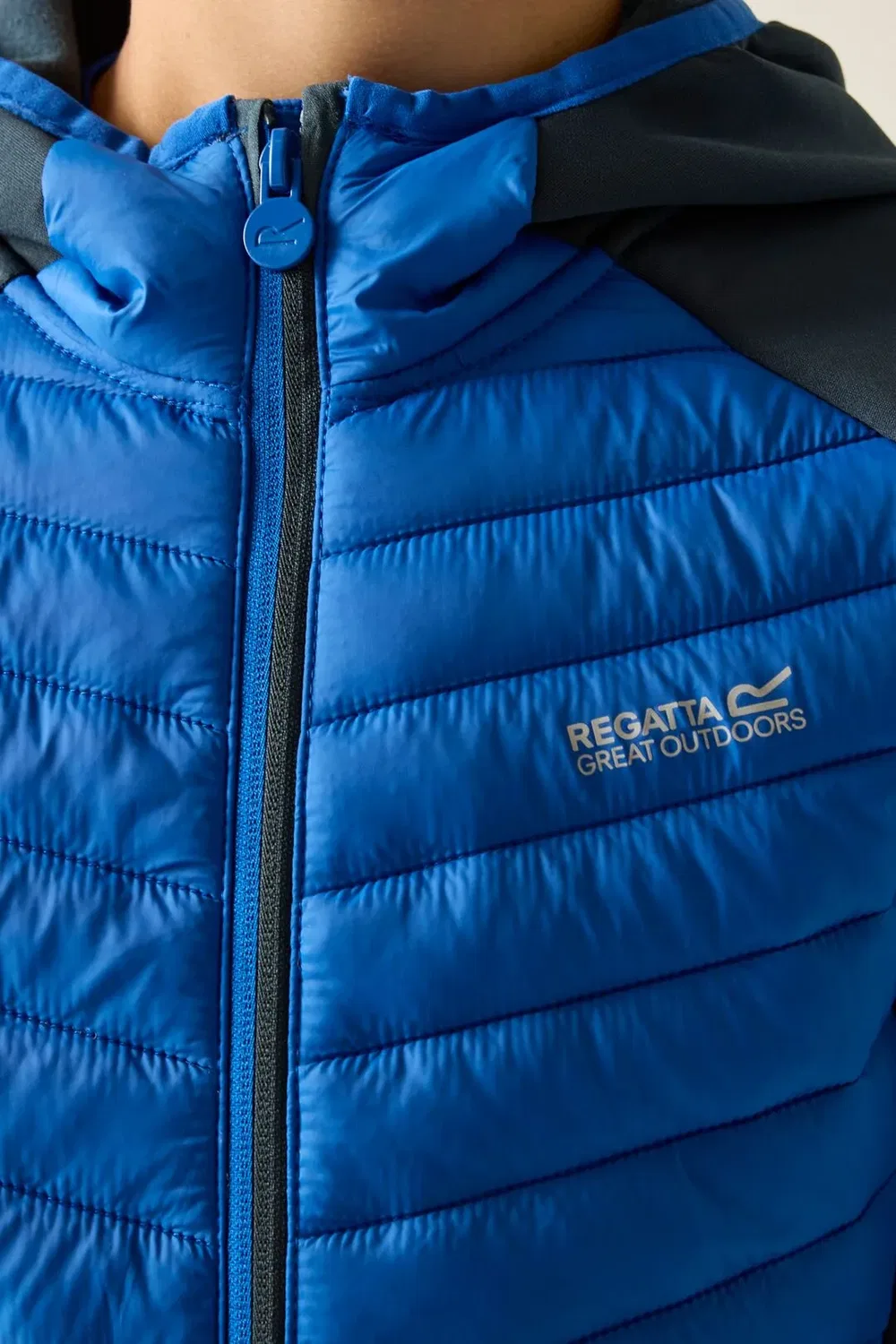 Детская куртка Hybrid Quilted Regatta, ярко-синий — фото 4
