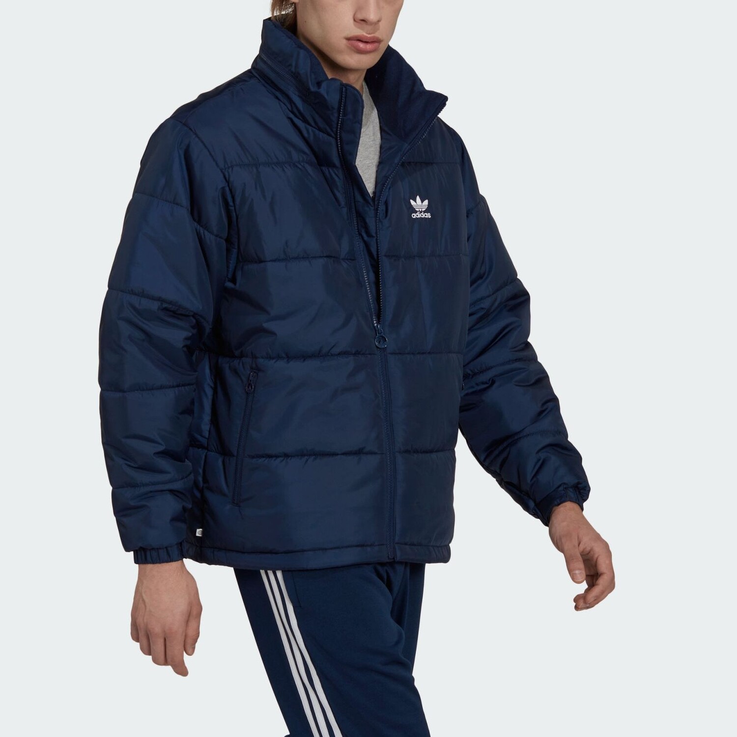ESSENTIALS PADTED PUFER стеганая куртка мужская Nindig Adidas Originals, цвет Nindig — фото 2