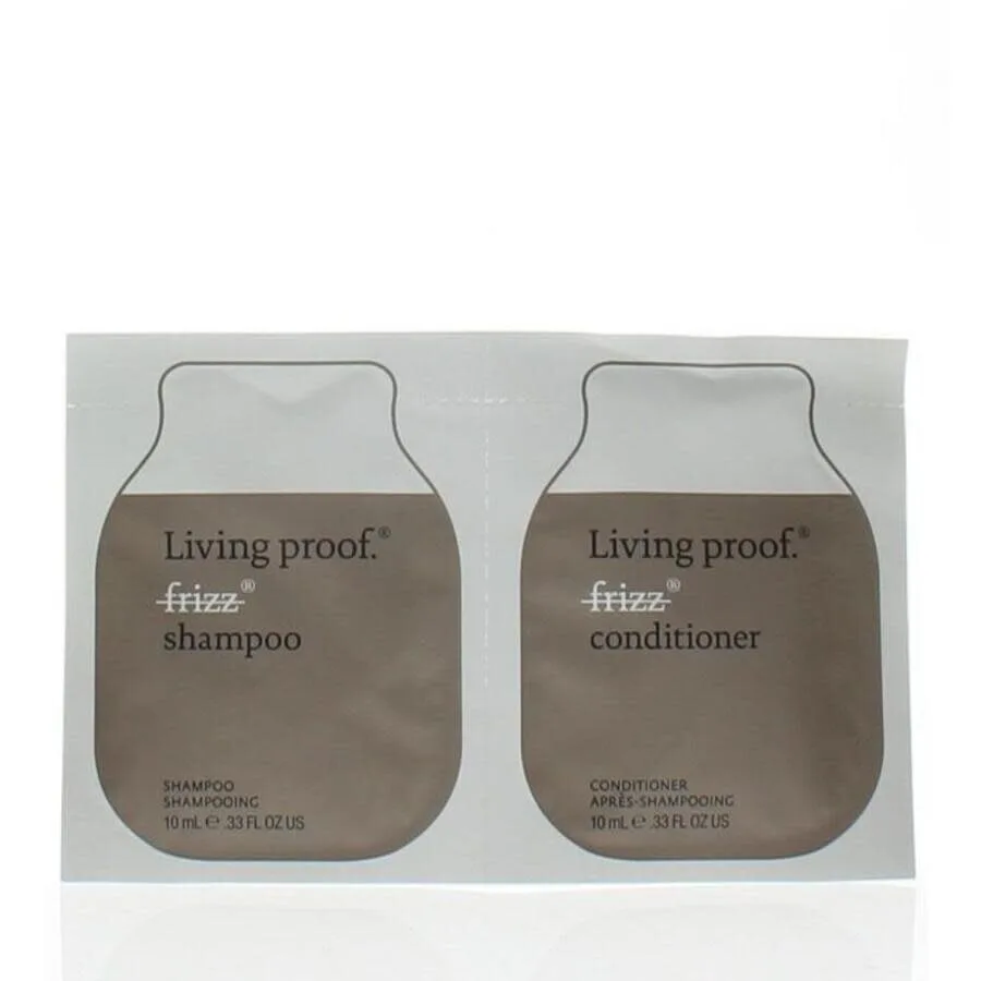 Шампунь и кондиционер Living Proof No Frizz Duo Pouch для ухода за волосами 859764003297