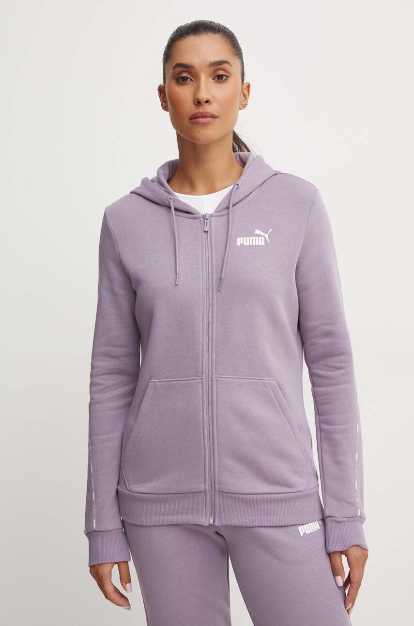 

Толстовка Пума Puma, фиолетовый