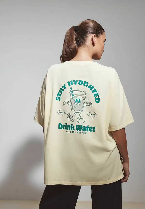 

Футболка с крупным графическим принтом Next, Buttermilk, Белый, Футболка с крупным графическим принтом Next, Buttermilk