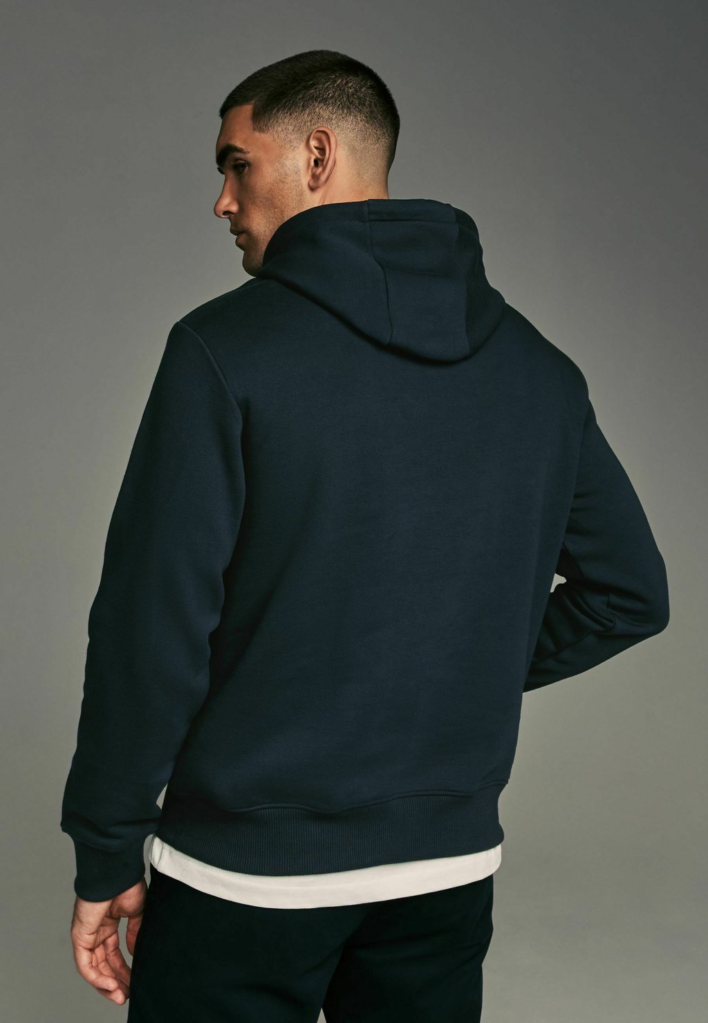 

Толстовка с капюшоном BLOCK MARL REGULAR FIT Next, синий