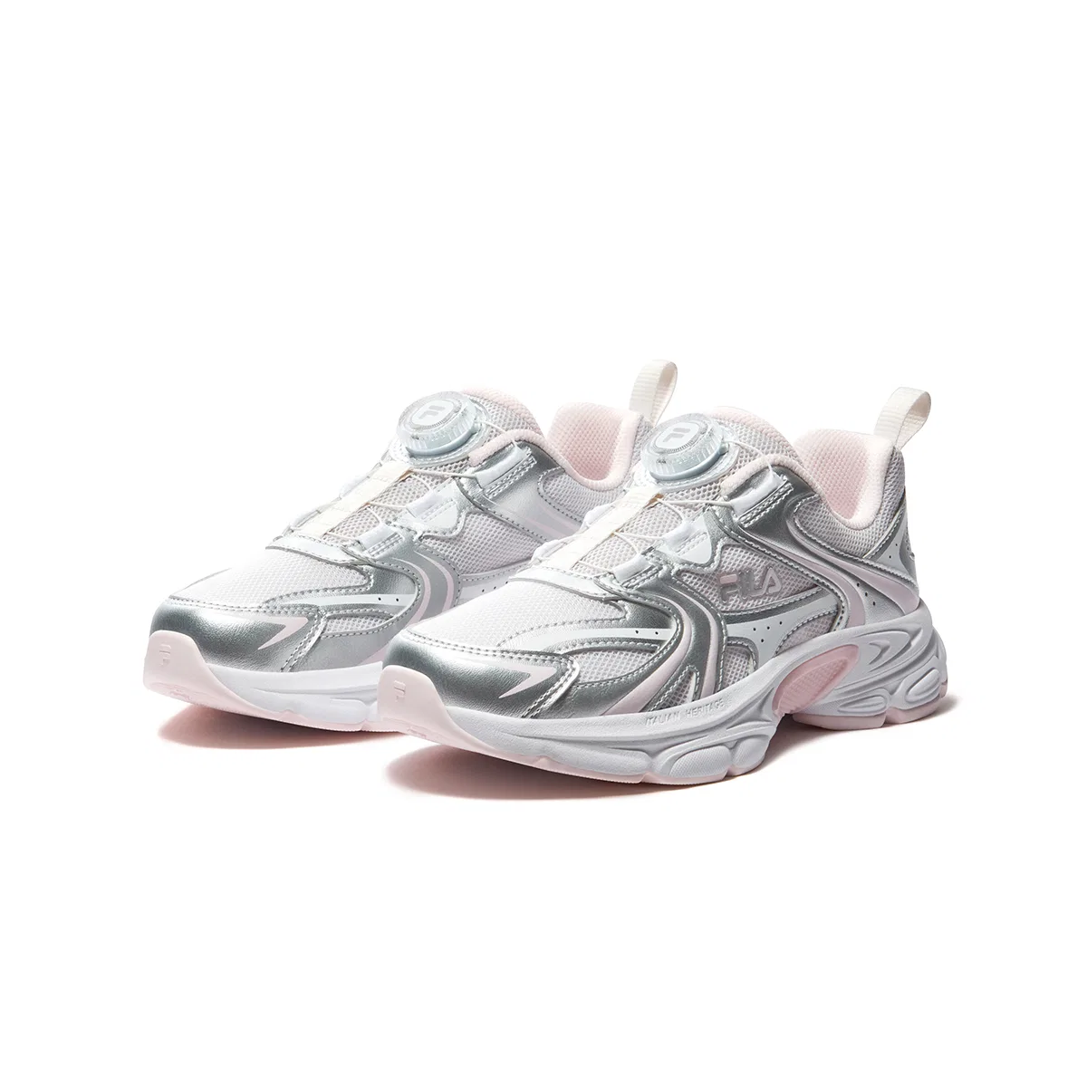 Кроссовки для бега FILA KIDS Heritage FHT Cushioning, серые — фото 4