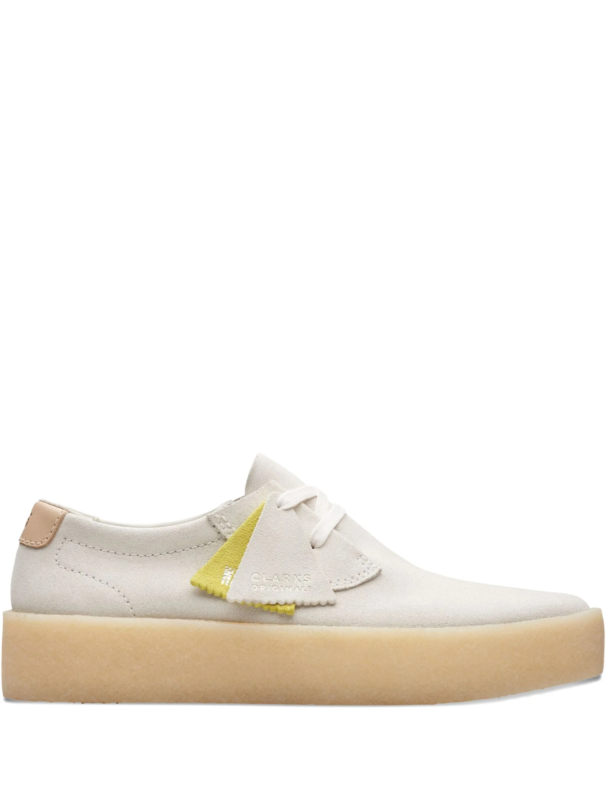 

Туфли Ashcott Cup Off Suede на шнуровке Clarks, белый