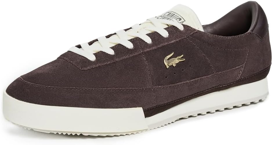 

Lacoste мужские кроссовки Aura, Dark Brown & Off White