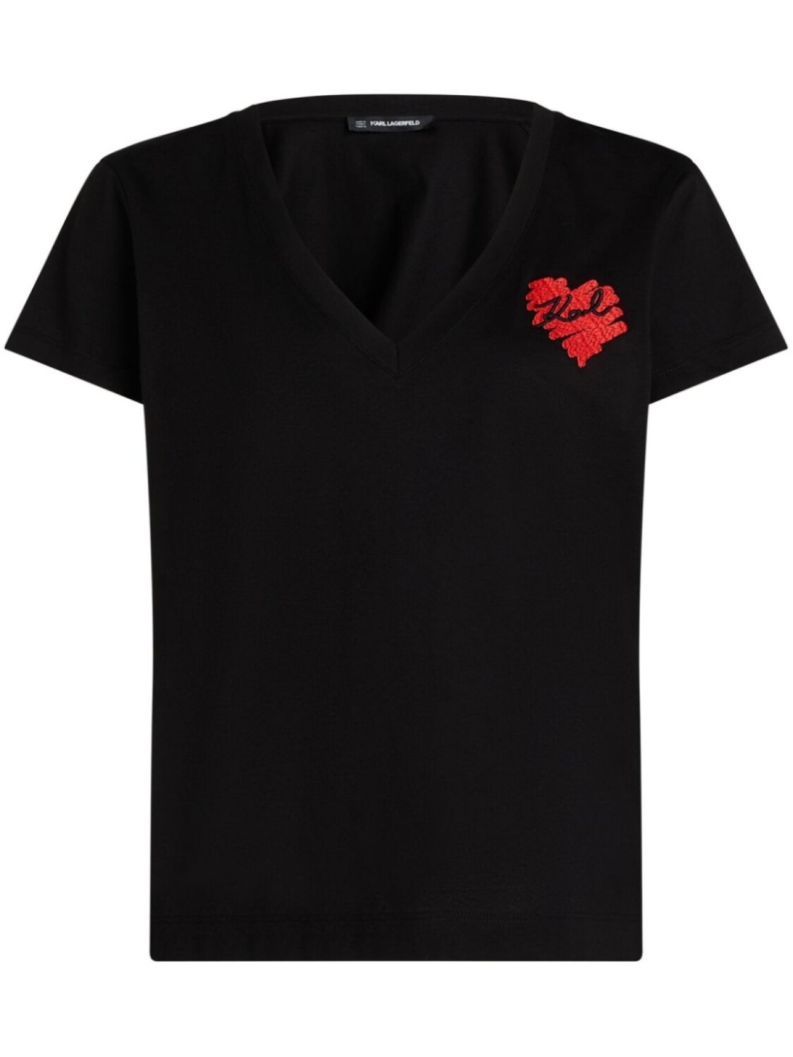 

Футболка K/Heart Karl Lagerfeld, черный